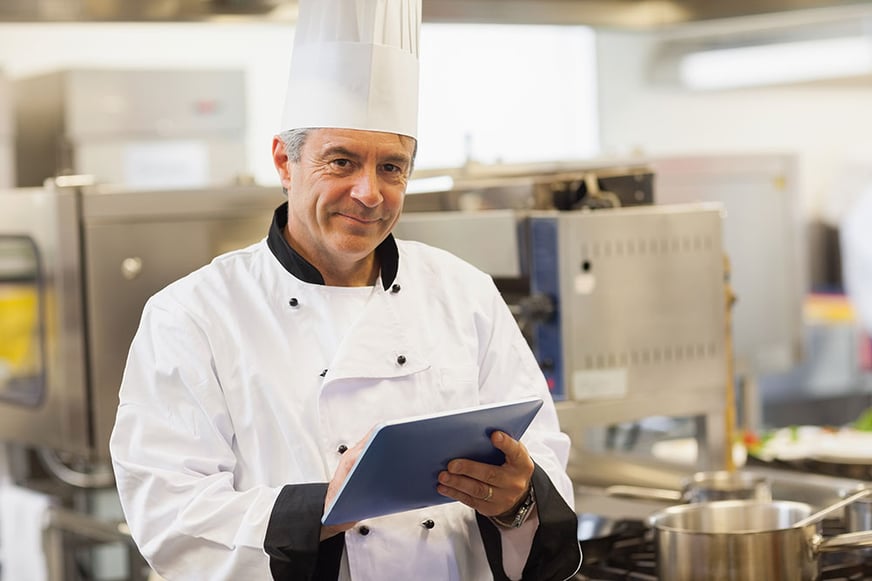 Inspect food facility kitchen