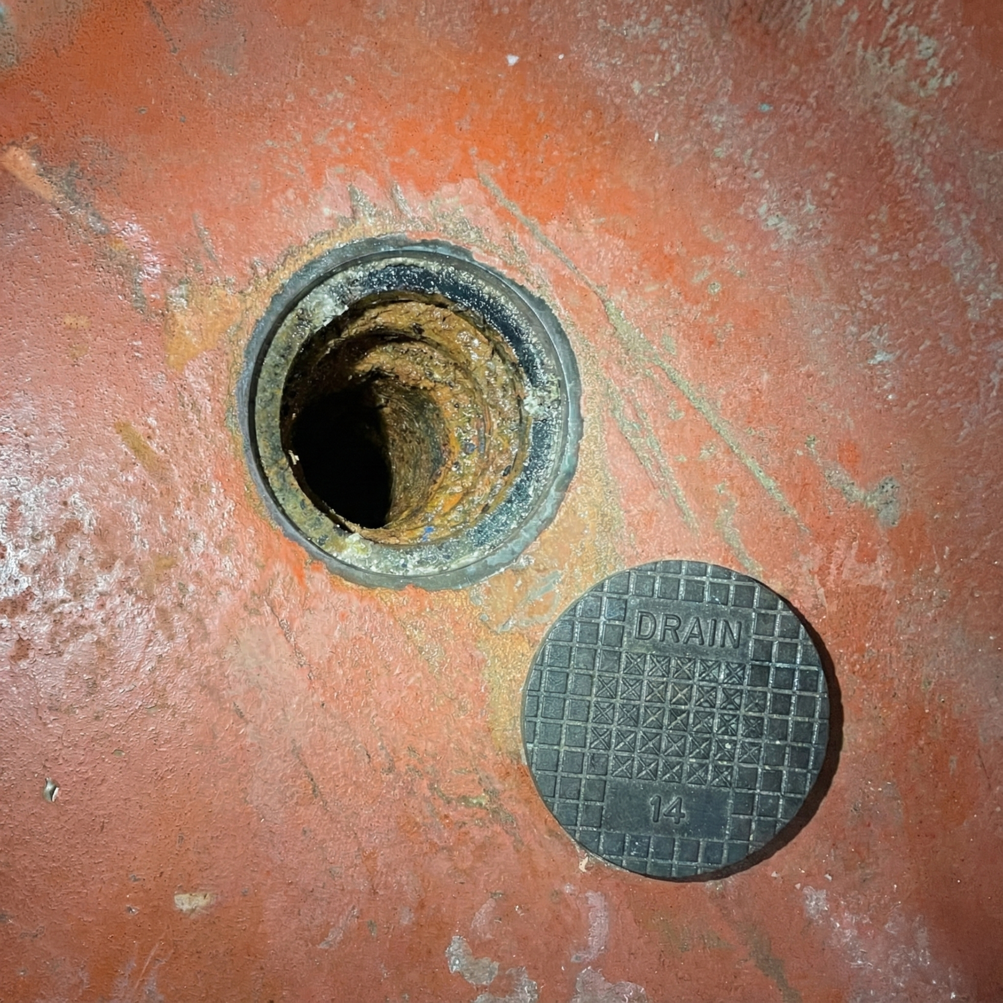 Area Drain No Visibility