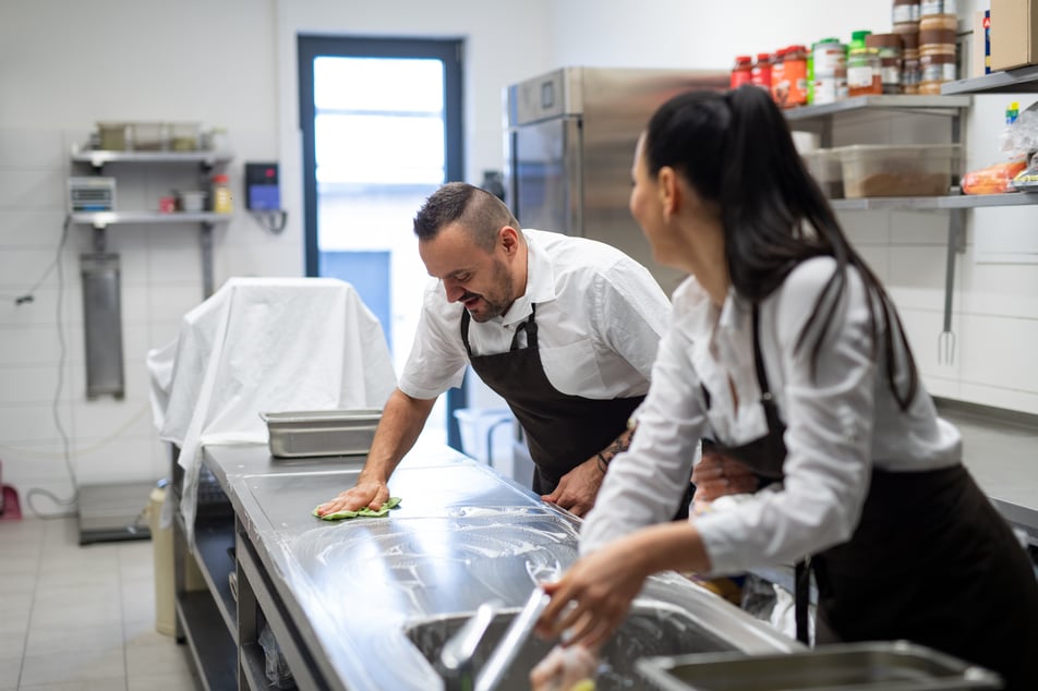 Clean Commercial Kitchen