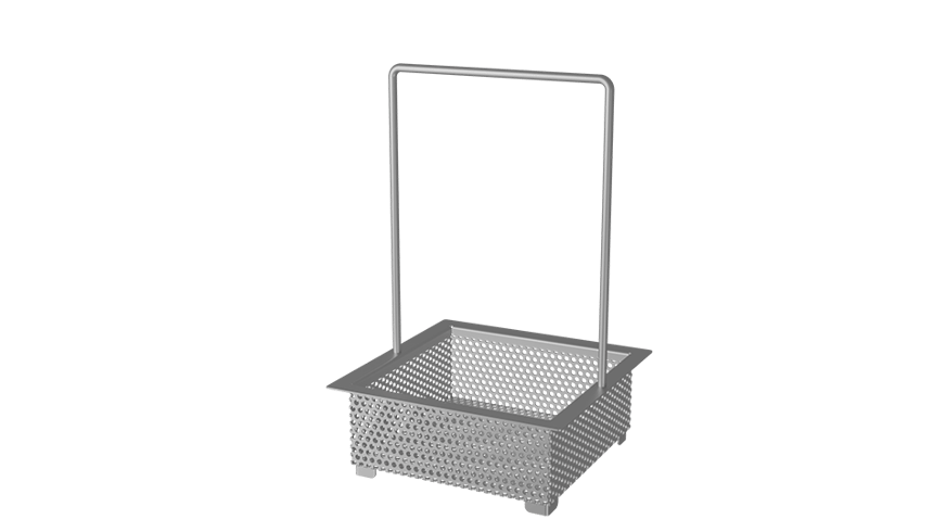 3 Commercial Floor Drain Strainer, 4 Tall, Perforated Stainless Steel